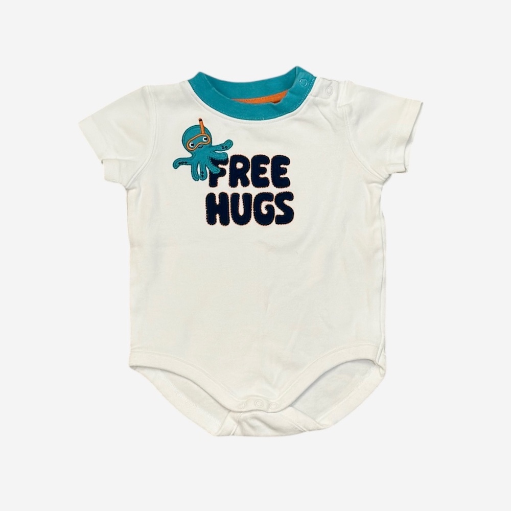 Gymboree Octopus Free Hugs Onesie